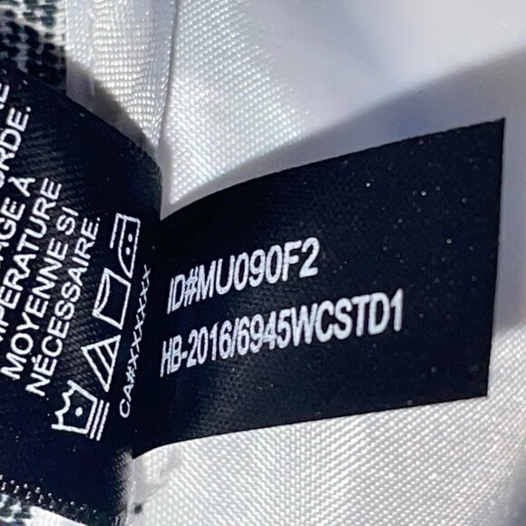 Harve Benard Black White Tweed Print Shorts Sz 6 4" Inseam - Picture 9 of 11